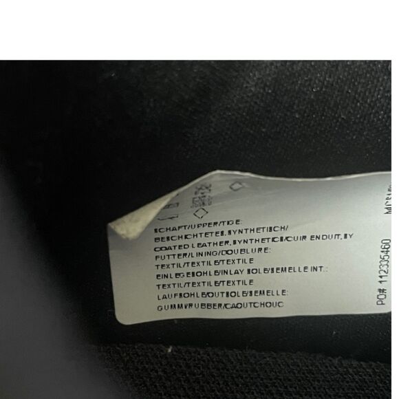 Adidas Black Sneakers Neo Label 3-Stripes Foam Insoles US Size 7 Male New - Picture 11 of 12